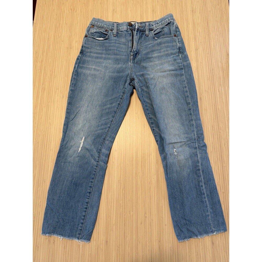 Madewell The High-Rise Slim Crop Boyfriend Jean - Size 26